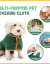 Pet Drying Coat Absorbent Bathrobe Towel Large Medium Small Dog Cat Super Fast Drying Moisture Bath Bags Robe Soft Adjustable