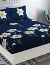 Microfiber Double FLAT Bedsheet With Two Pillow Covers (90*90 INCHES)
