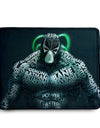 Demon Batman Design Black Canvas, Artificial Leather Wallet