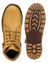 Supriya Men Brown Color Leatherette Material  Casual Long Boots