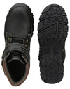Supriya Men Black Color Leatherette Material  Casual Long Boots