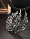 Supriya Women's Silver Plated Hook Dangler Hanging Earrings-Silver