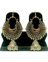 Supriya Women's Silver Plated Jhumki Earrings-Silver