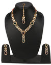 Gold Plated Multi Colour Traditional Kundan Necklace Set