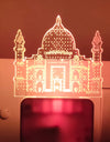Nikulika Taj Mahal AC Adapter Night Lamp