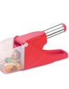 Nikulika Virgin Plastic French Fry Chipser, Potato Chipser and Potato Slicer with Container