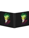 Supriya Joker Design Black Canvas, Artificial Leather Wallet