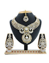 Soumya Women's Alloy Necklace set (White)