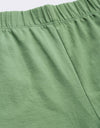 Heemalika Women's Cotton Leggings (Color:Green Solid)