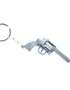 Nikulika Gun Black Metal Key Chain (Color: Assorted)