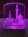 Nikulika Muslim Karbala Multi Color Changing AC Adapter Night Lamp