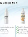 Oneway Happiness Sunscreen Spray (100 ml) with Lotion (100ml) Combo pack