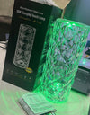 Crystal Table Lamp 16 Color Changing RGB Rose Diamond (Multi-Color)