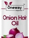 Oneway Happiness Red Onion Hair Growth Shampoo and Hair Fall Control Oil