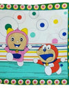 Nikulika Pack Of_10 Doreman With Mini Dora Small Size Handkerchiefs (Color: Multi Color)